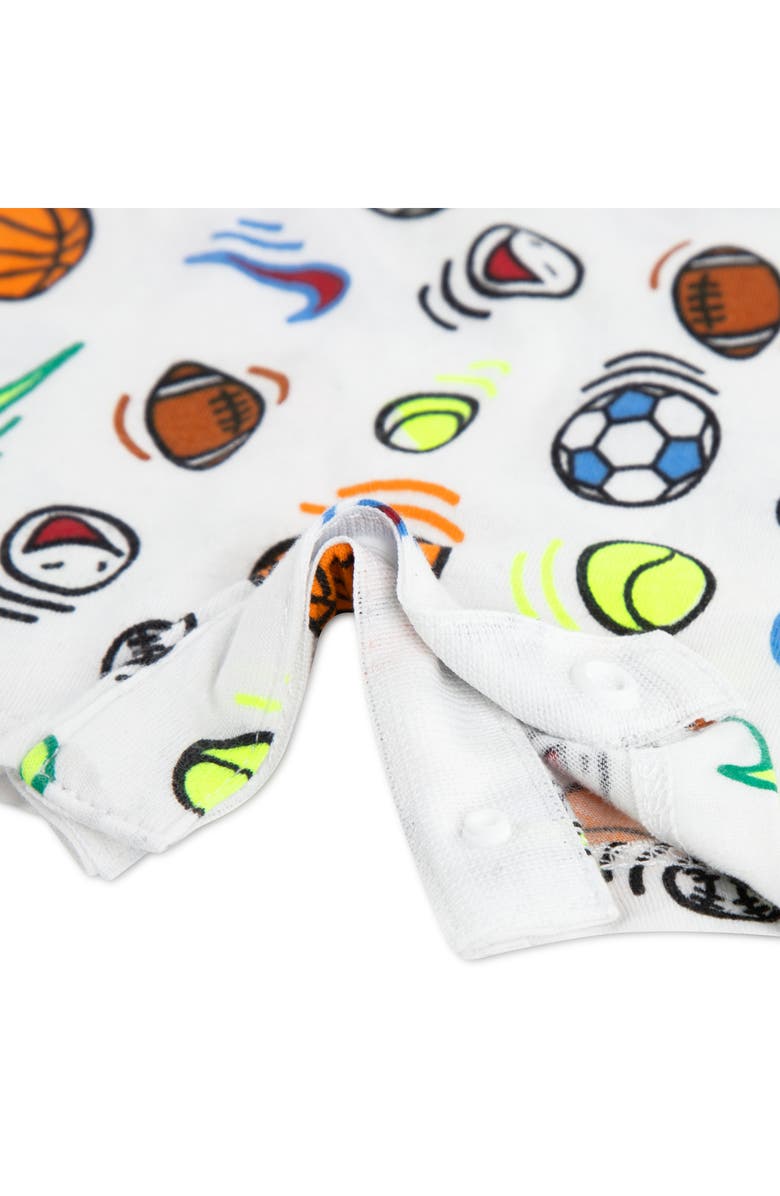 Nike Swoosh Sportball Romper, Alternate, color, White