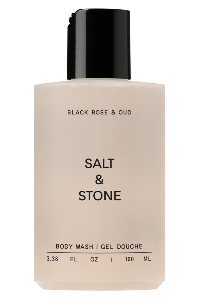 Black Rose & Oud Body Wash, Main, color, TRAVEL