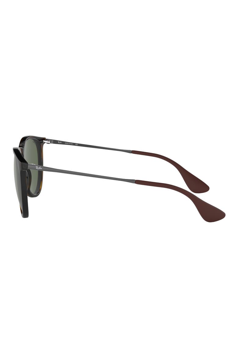 Erika 54mm Sunglasses, Alternate, color, LITE HAVANA/ GREEN SOLID