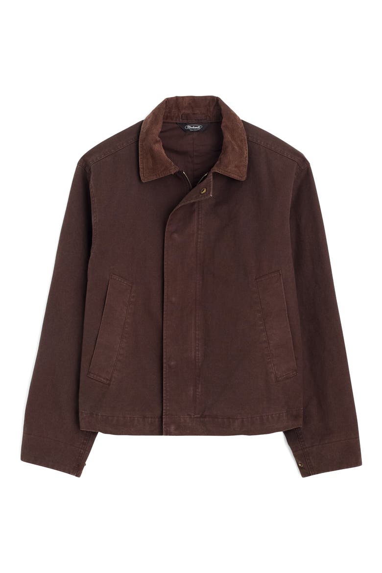 Canvas Utility Jacket, Main, color, CHOCOLATE