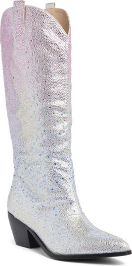 Almudena Glitter Western Bootie