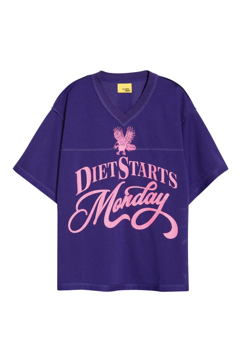 State Champs Mesh Practice Jersey, Alternate, color, PURPLE/ PINK