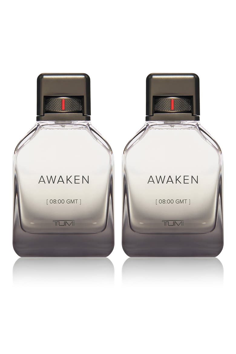 Awaken [8:00 GMT] TUMI Eau de Parfum Duo $270 Value, Main, color, NO COLOR