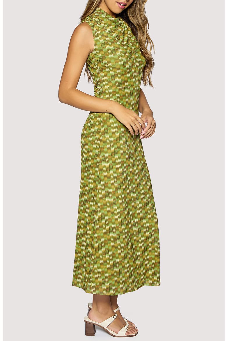 Sierra Dreams Sleeveless Maxi Dress, Alternate, color, GREEN-MULTI