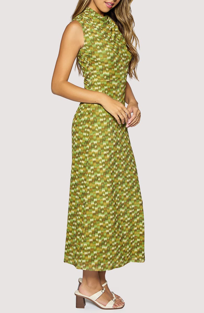 Lost + Wander Sierra Dreams Sleeveless Maxi Dress, Alternate, color, Green-Multi