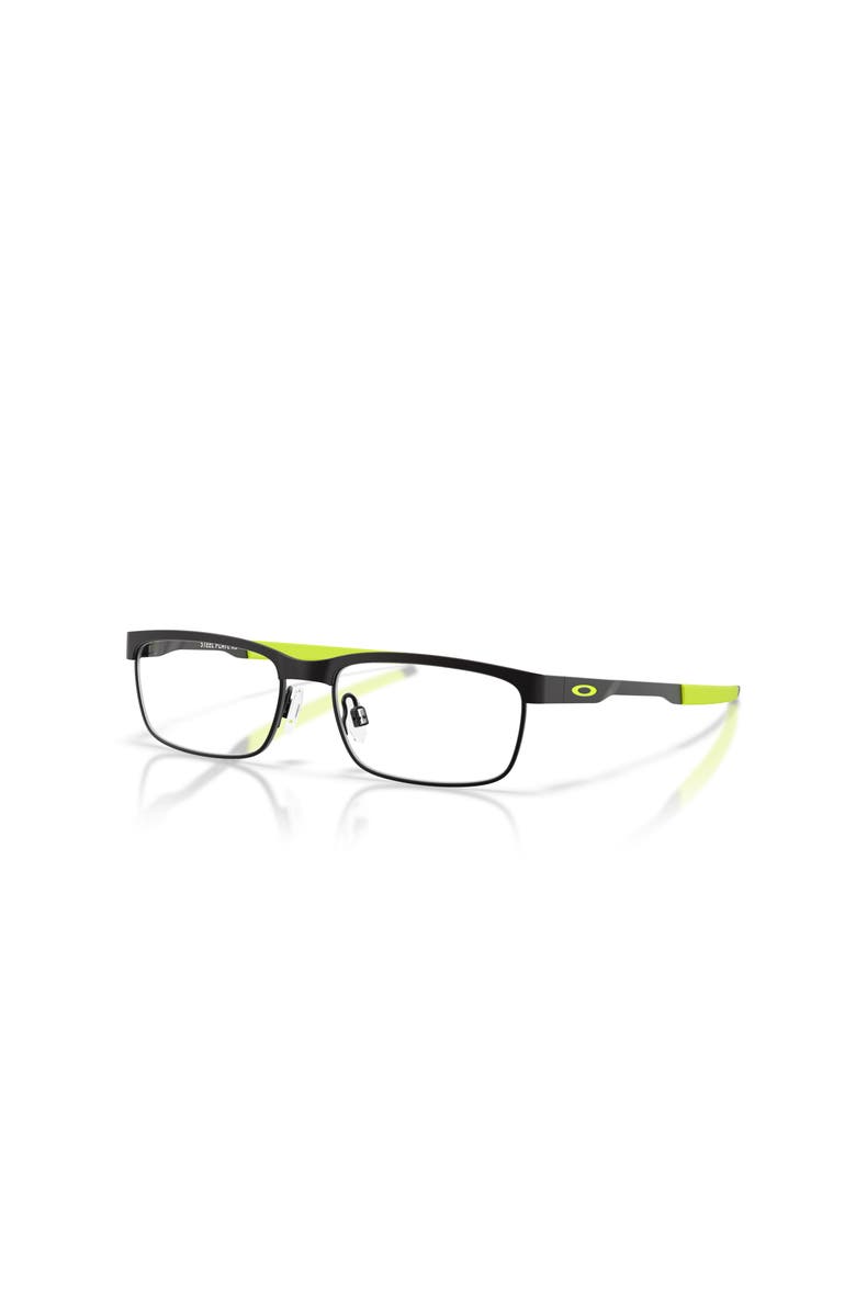Oakley 48mm Rectangle optical glasses, Main, color, Black