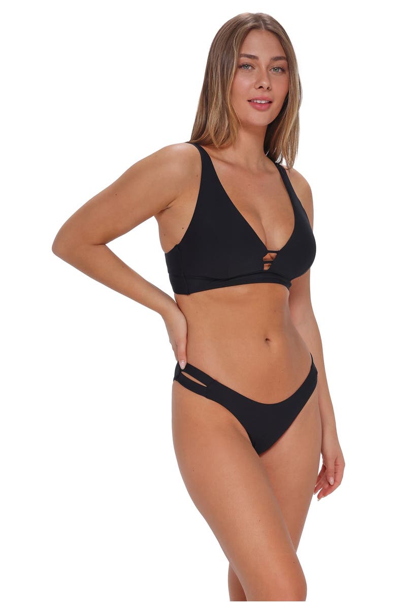 Sunsets Natalie Bikini Swimsuit Top - DD Cup, Alternate, color, Black