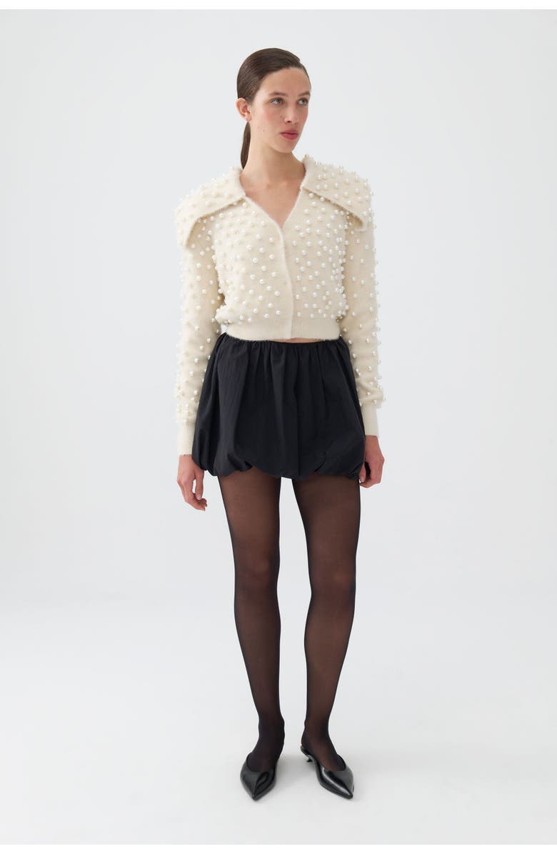 Nocturne Mini Balloon Skirt, Main, color, 