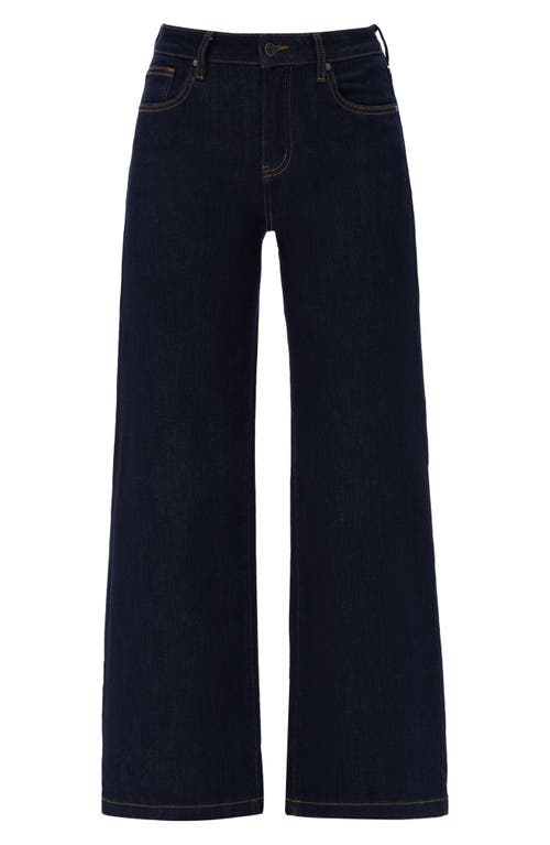 Bayeas Cloe High Waist Wide Leg Jeans In Black