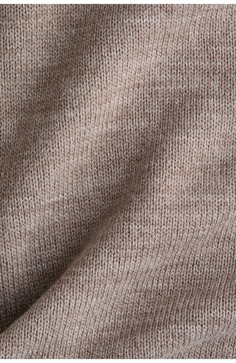 H&M Fine-knit Polo-neck Jumper, Alternate, color, Taupe
