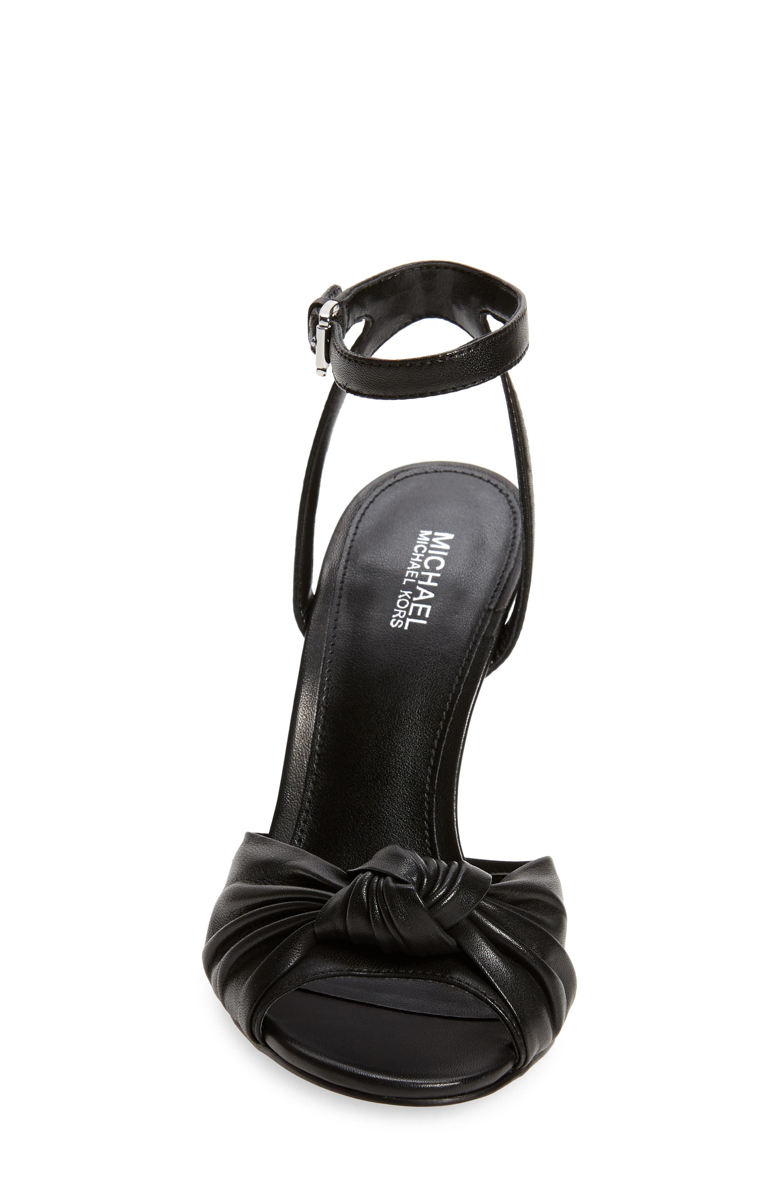Suri Ankle Strap Sandal, Alternate, color, BLACK LEATHER