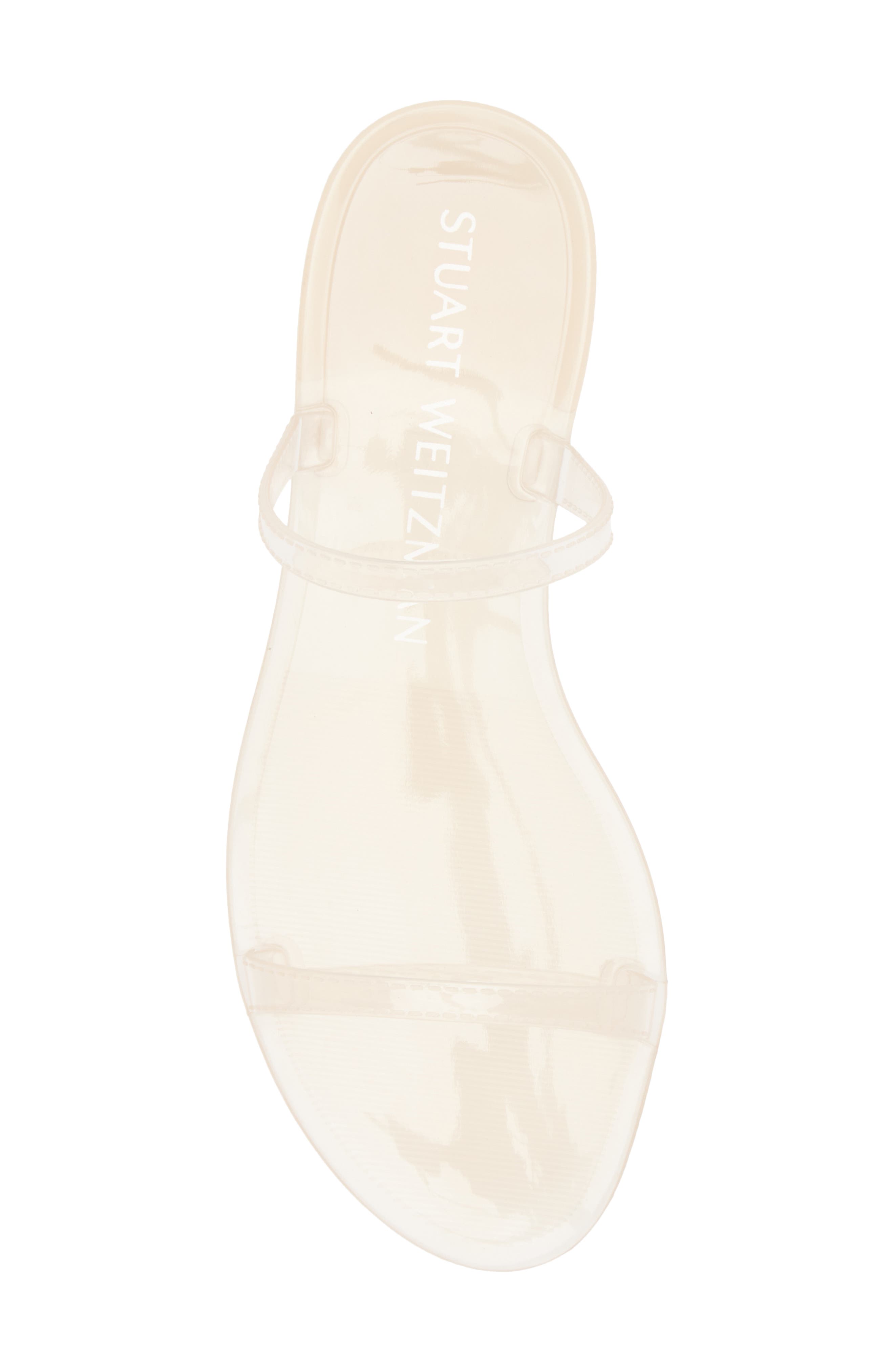 Stuart Weitzman Sawyer Slide Sandal, Alternate, color, Poudre