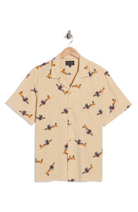 x Guinness Toucan Cotton Camp Shirt
