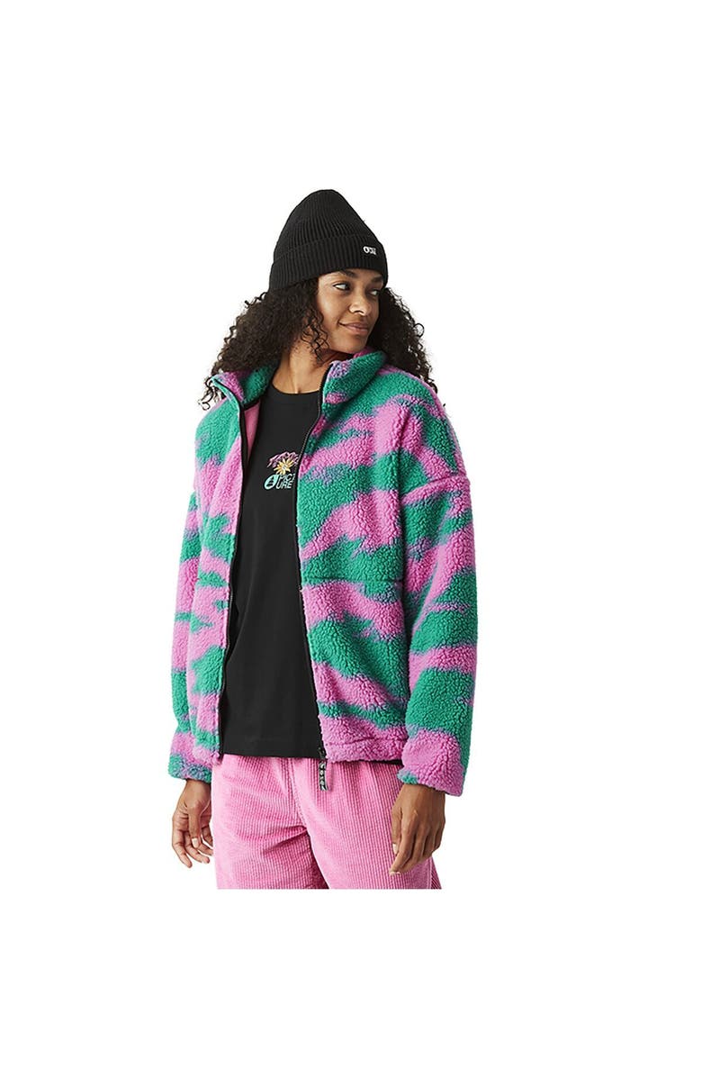 Picture Organic Gypsi Zip Fleece Jacket - Women's, Main, color, Retro Bliss Print