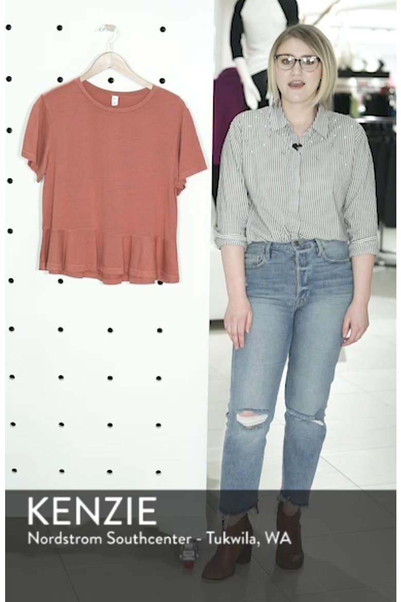 Peplum Tee video