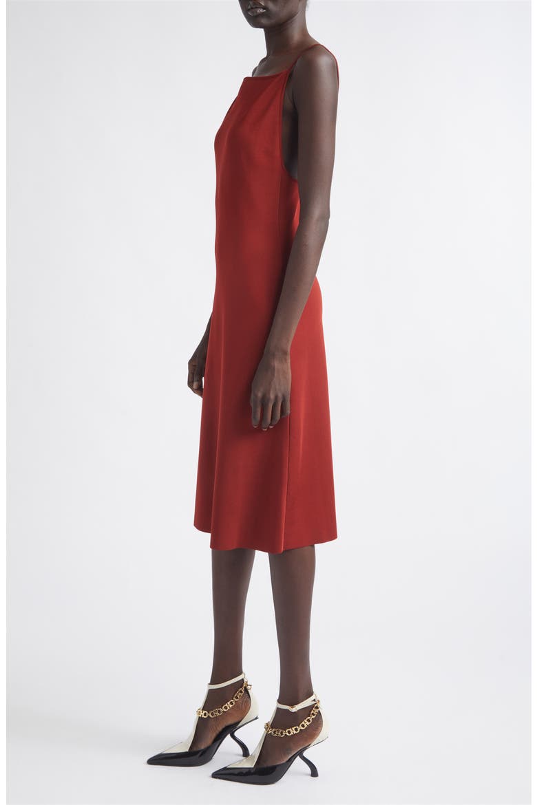 Sweater Slipdress, Alternate, color, COLLEGE RED