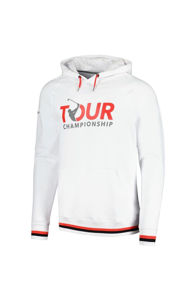 BARSTOOL GOLF Men's Barstool Golf White TOUR Championship Raglan Pullover Hoodie, Alternate, color, White