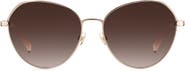 Kate Spade New York kate spade new york octavia 59mm gradient round sunglasses