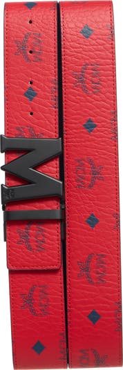 Logo Buckle Reversible Belt