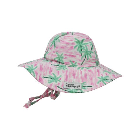 Girls UPF 50+ UV Blocking Wide Brim Floppy Sun Hat