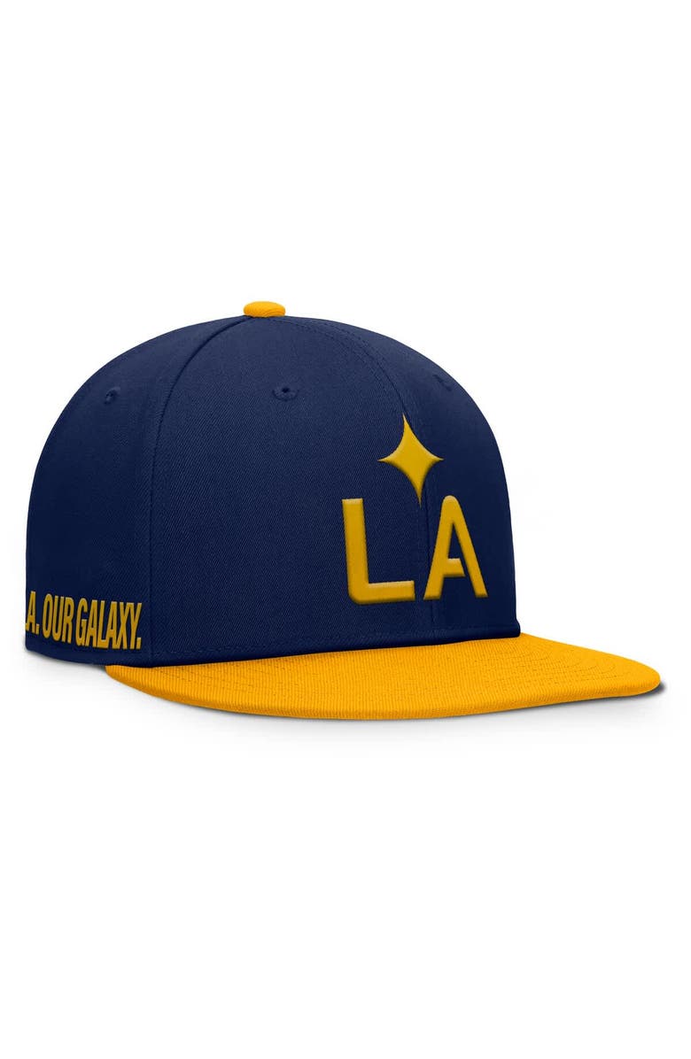 FANATICS Men's Fanatics Navy LA Galaxy Sitter Snapback Hat, Main, color, Navy