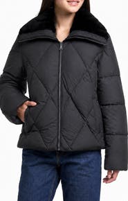 Blue Duck Genuine Shearling Collar 700 Fill Power Down Jacket