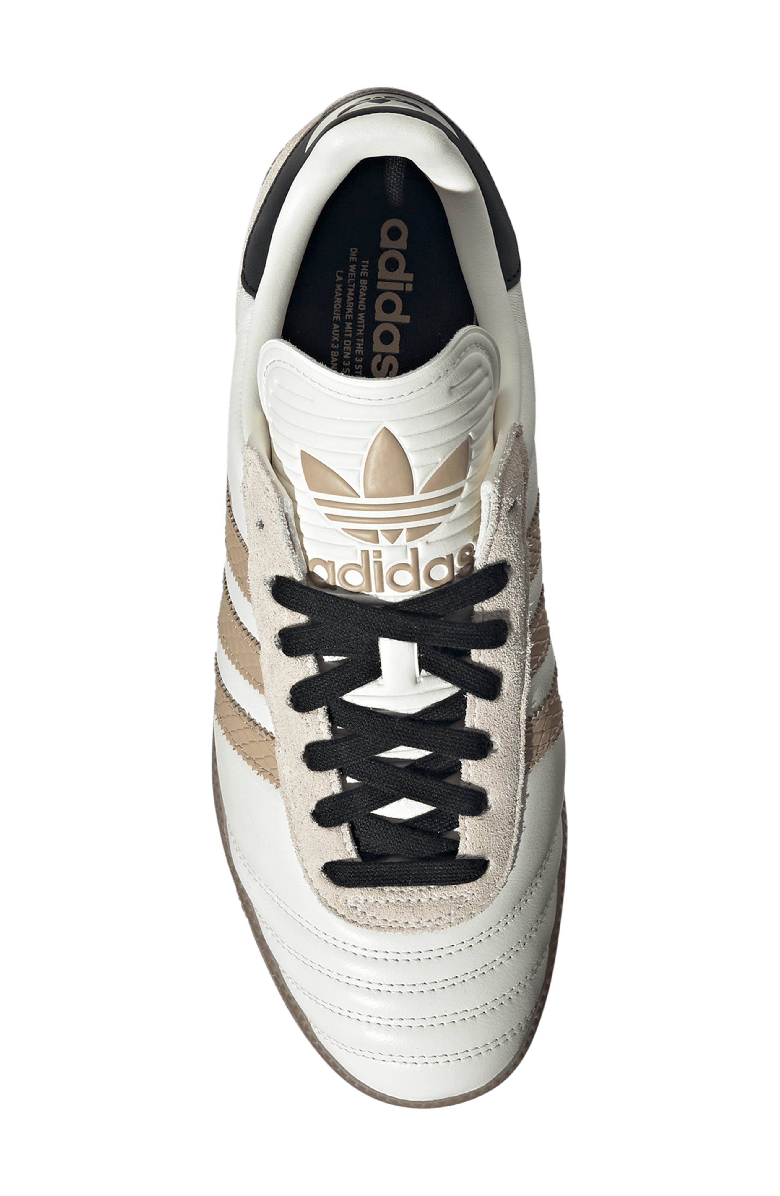 adidas Gender Inclusive Samba 62 Sneaker, Alternate, color, Off White/ Magic Beige/ Black