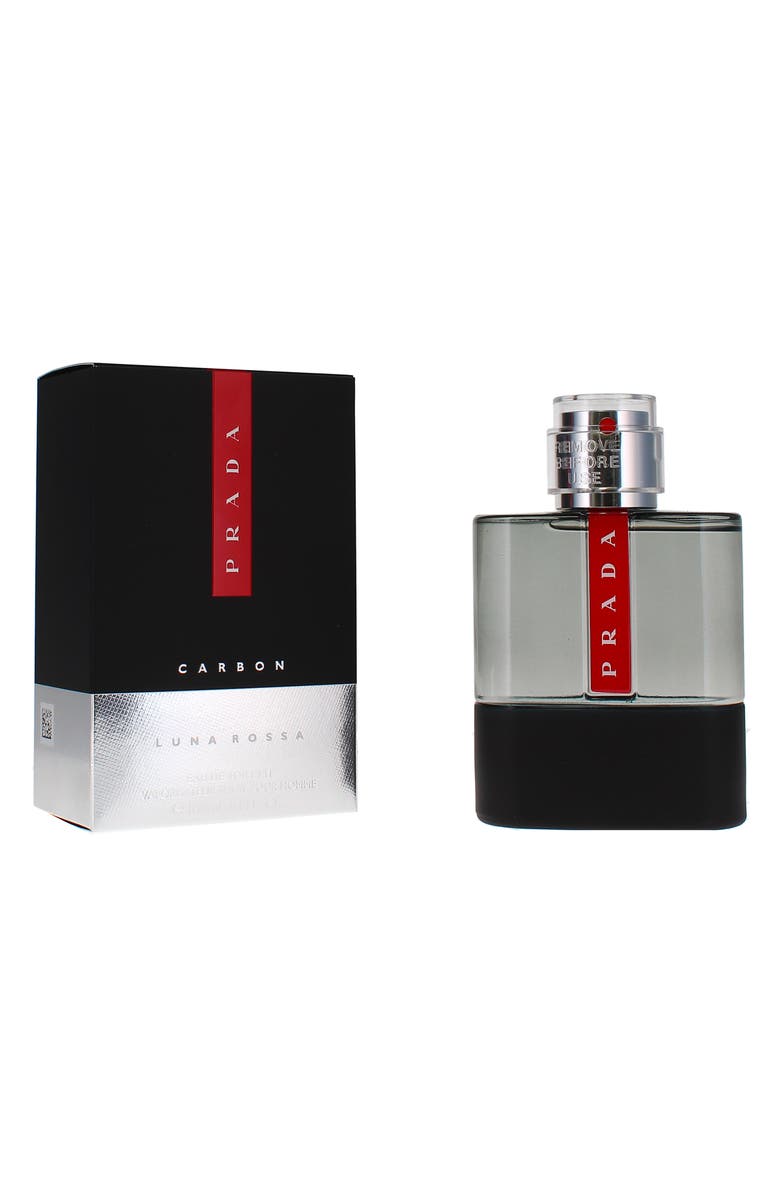 Prada Luna Rossa Carbon Eau de Toilette, Alternate, color, Black
