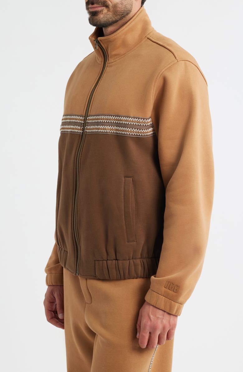 UGG<sup>®</sup> Tasman Track Jacket, Alternate, color, Chestnut