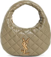 Saint Laurent Baby Icare Quilted Leather Hobo Bag