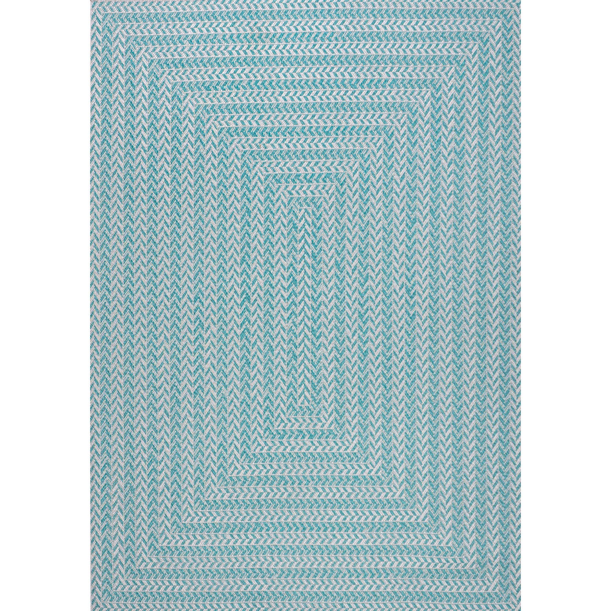 Aqua/Light Gray