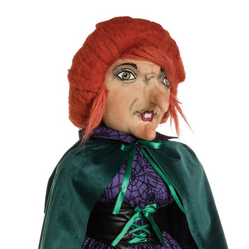 Gallerie Ii Endora Carnival Witch Joe Spencer Gathered Traditions Halloween Art Doll Figure In Multi