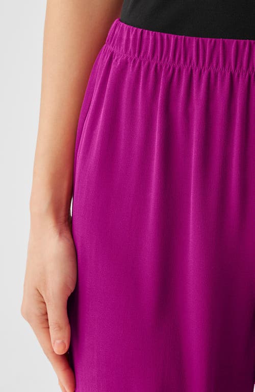 Eileen Fisher Organic Linen Crop Wide Leg Pants