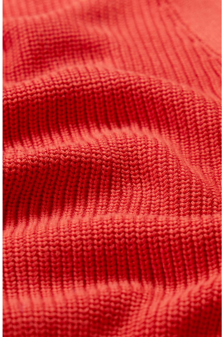 Winding Creek Oversize Organic Cotton Cardigan, Alternate, color, KNIT MELANGE TOMATO
