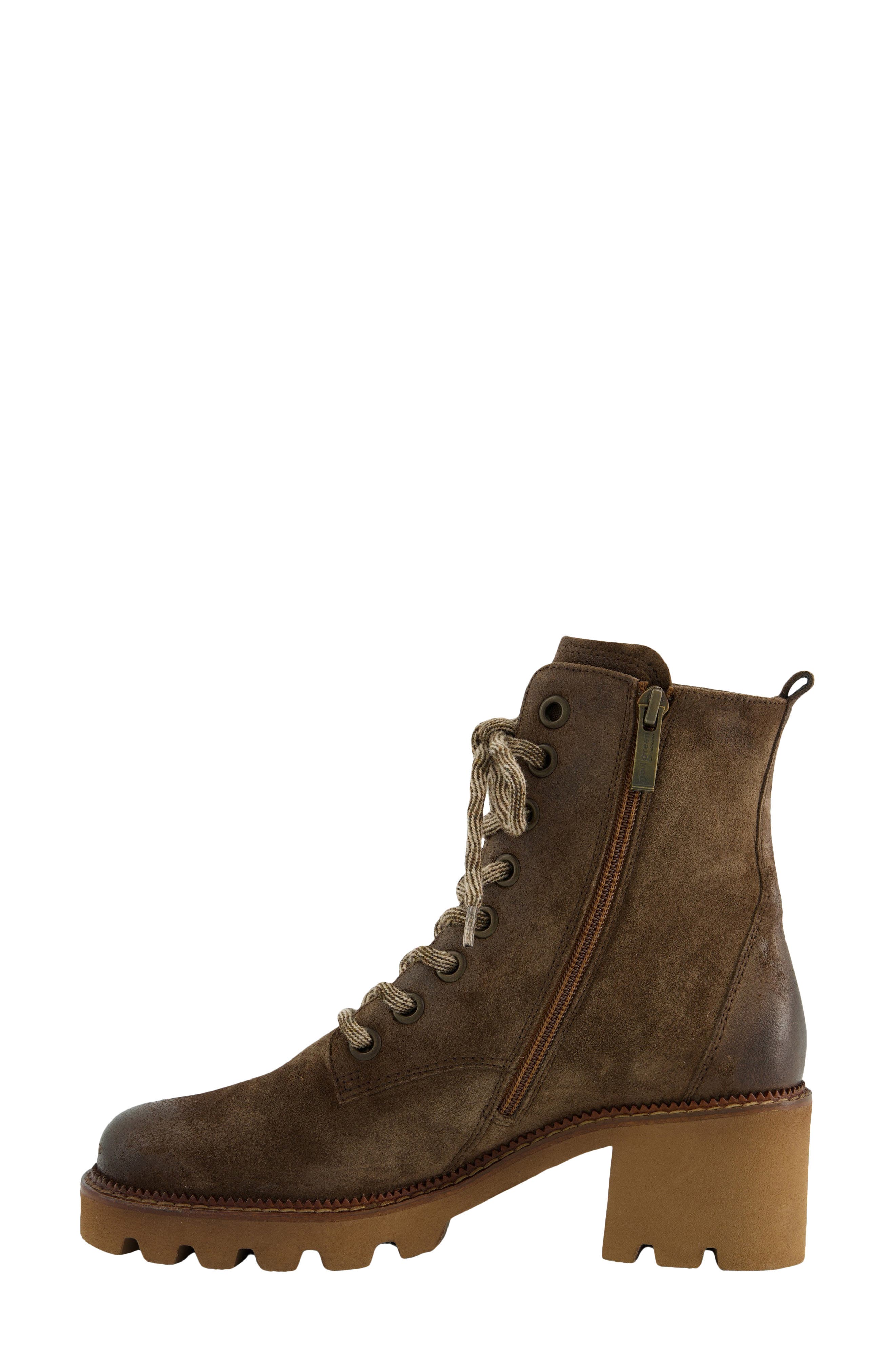Ellen Combat Boot, Alternate, color, EARTH SOFT SUEDE