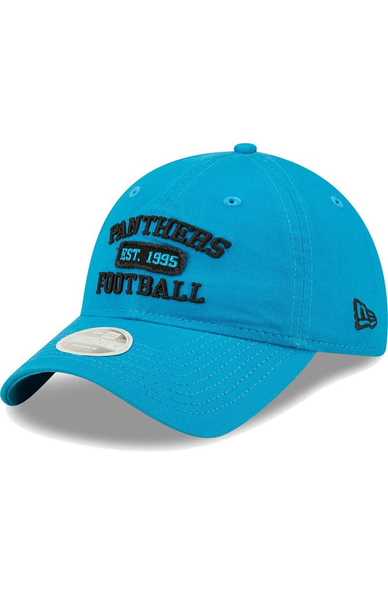 New Era Women's New Era Blue Carolina Panthers Formed 9TWENTY Adjustable Hat, Main, color, 