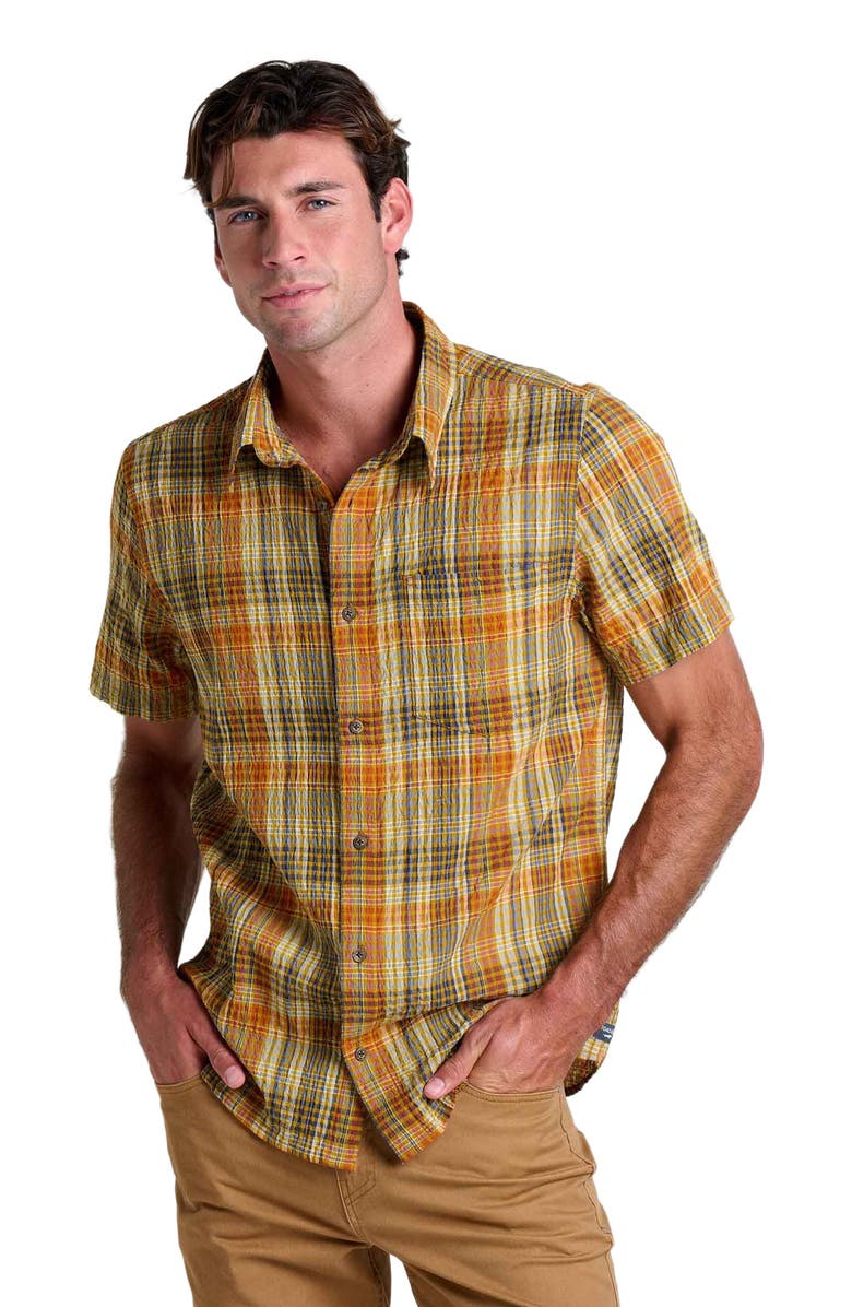 Toad & Co Men's Fletcher Short Sleeve Shirt, Main, color, 