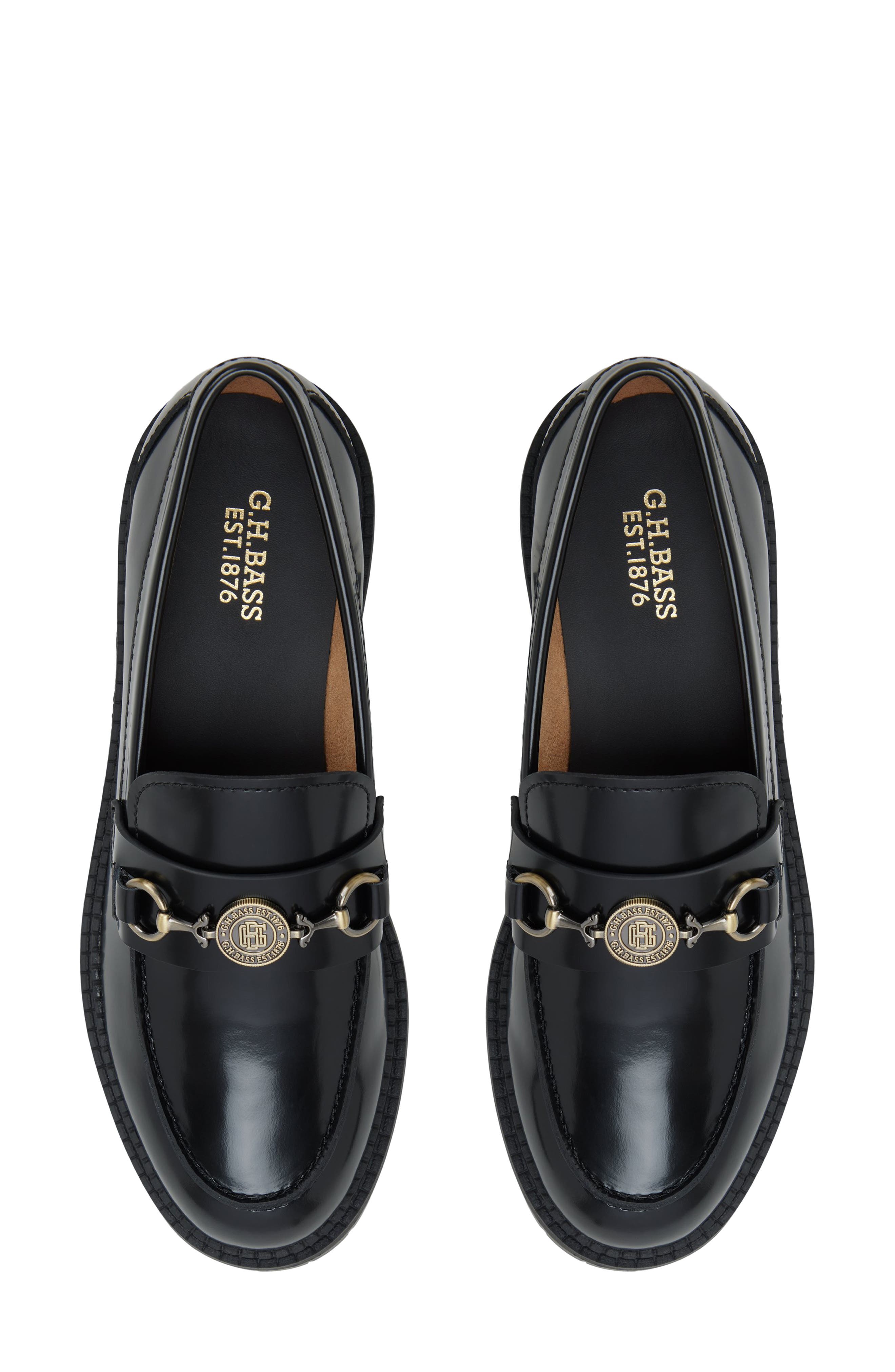 Rosamund Loafer, Alternate, color, BLACK
