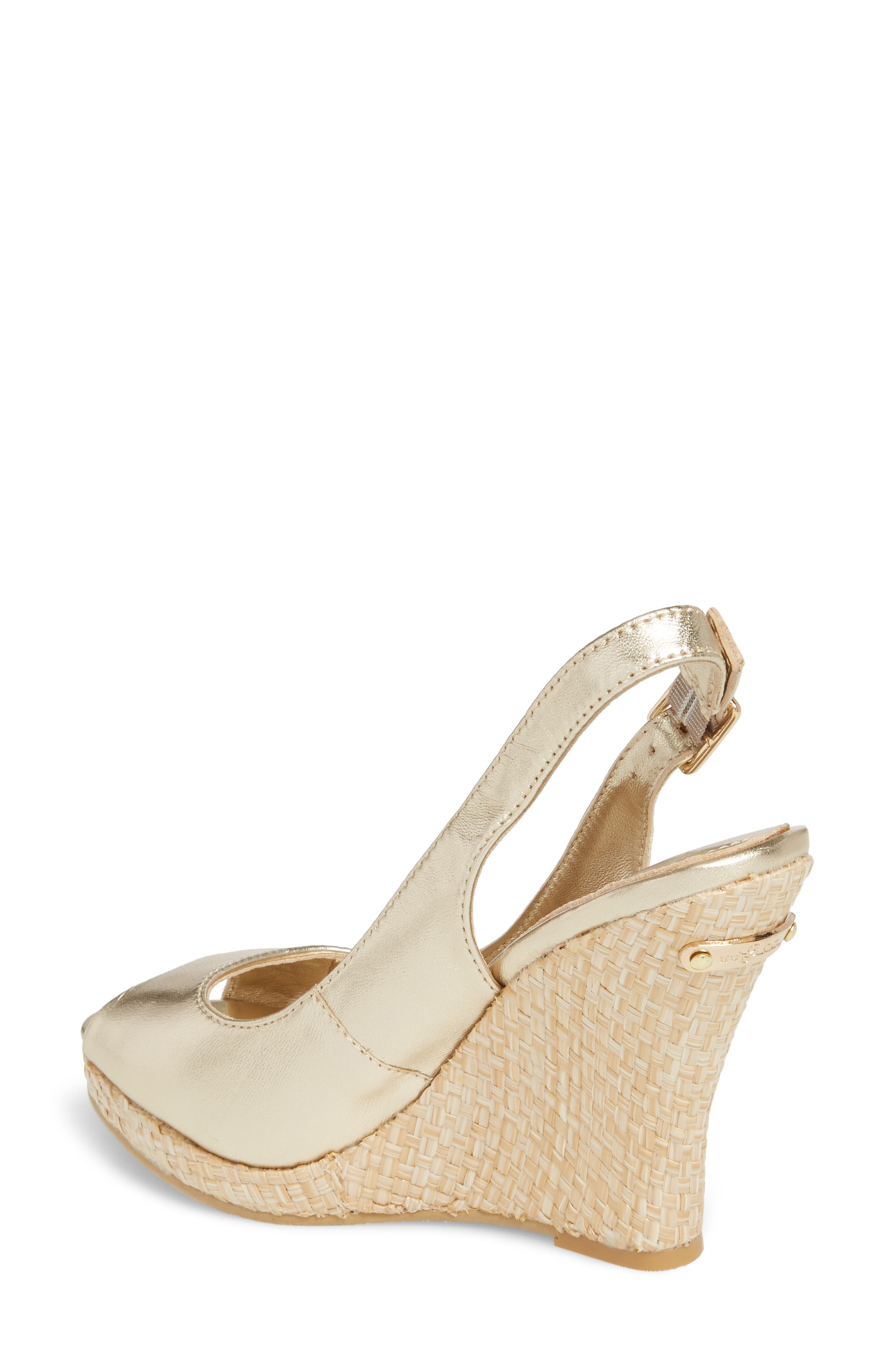 Lilly Pulitzer<sup>®</sup> Kristin Slingback Wedge Sandal, Alternate, color, 