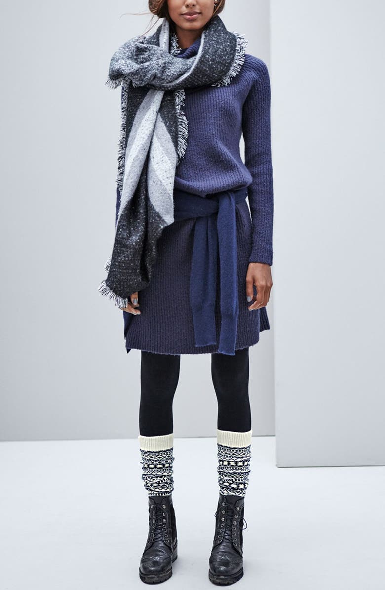 Donna Karan New York Donna Karan 'Luxe Layer' Tights, Alternate, color,