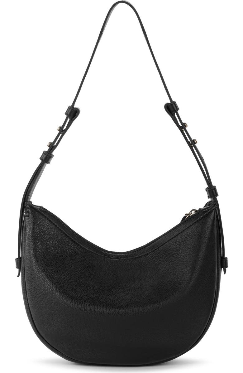 The Sak Tess Shoulder Bag Leather, Alternate, color, Black