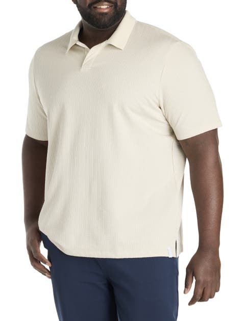Big & Tall Seersucker Polo Shirt