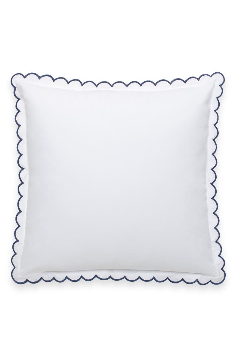 Kate Spade New York scalloped edge euro sham, Main, color,