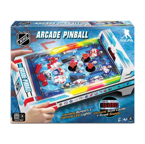 Nhl Arcade Pinball Light & Sound Tabletop Sports Game