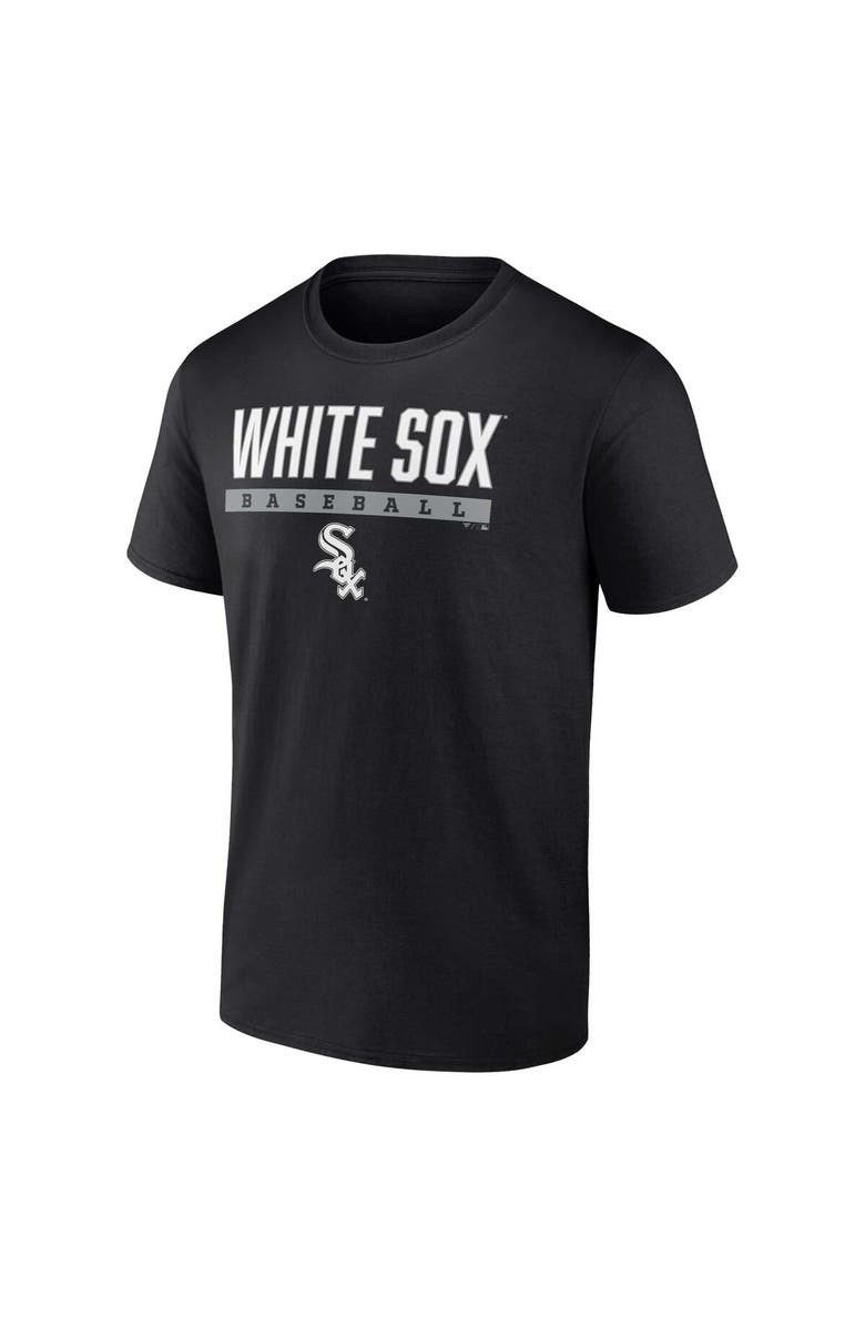 FANATICS Men's Fanatics Black Chicago White Sox Power Hit T-Shirt, Alternate, color, Black