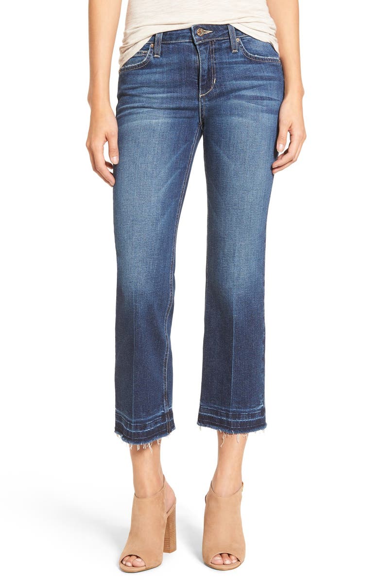 Joe's 'Olivia' Crop Flare Jeans, Main, color, 
