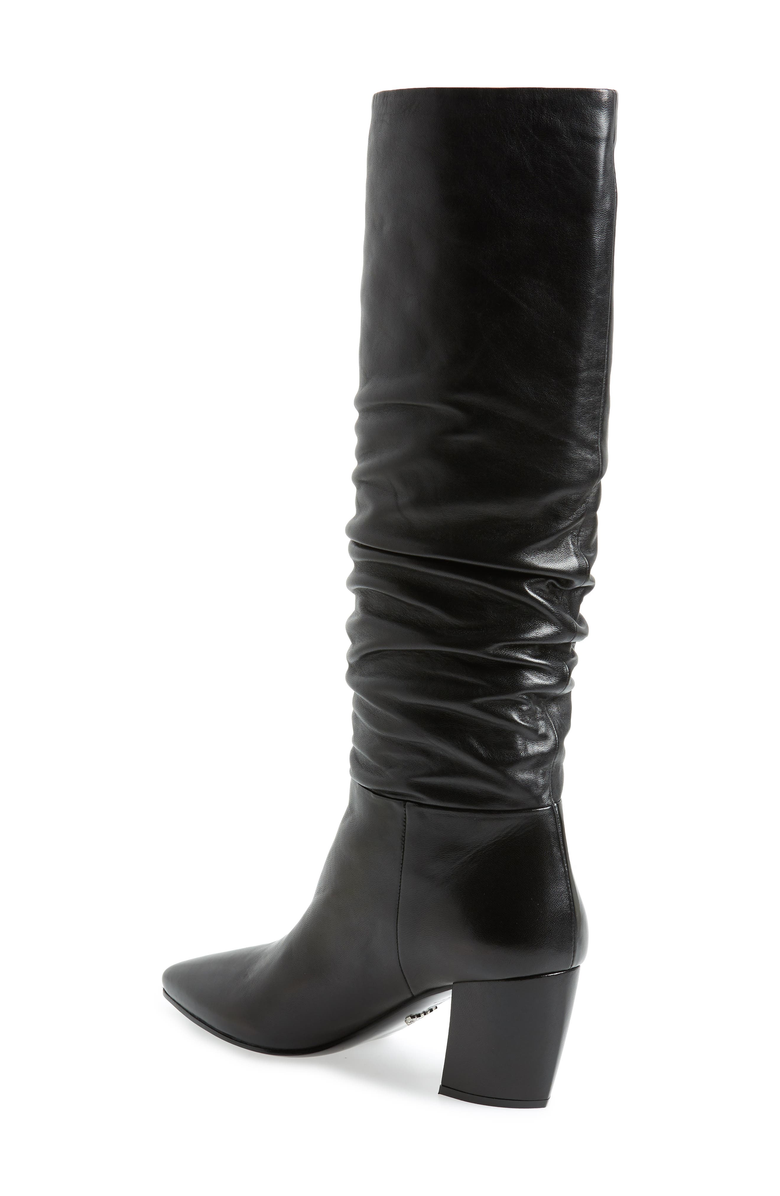 Prada Block Heel Boot, Alternate, color, 