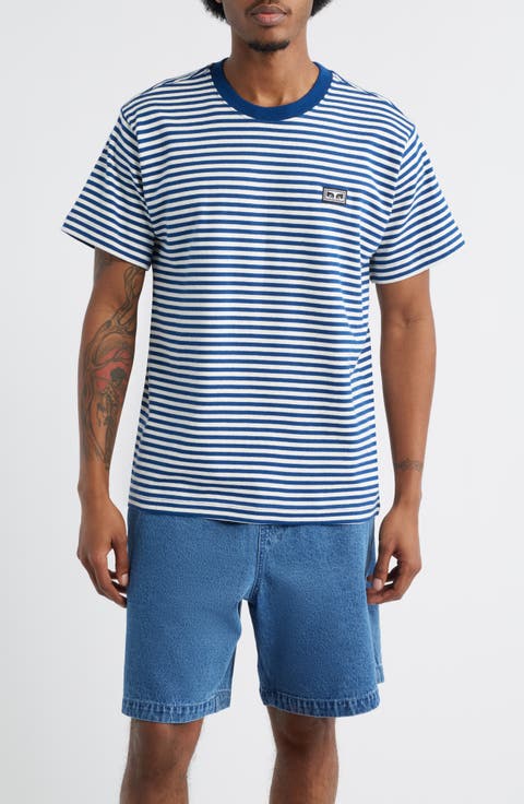 Established Works Eyes Stripe T-Shirt