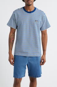 Obey Established Works Eyes Stripe T-Shirt