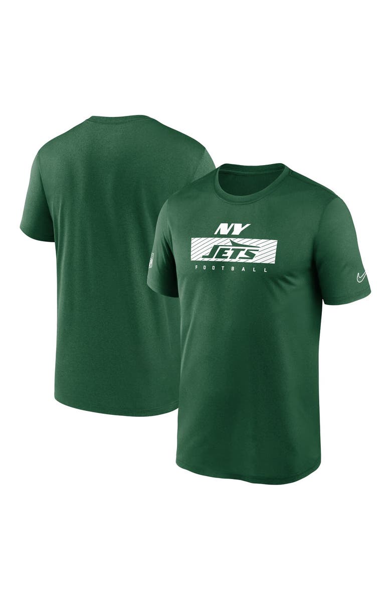 Nike Men's Nike Green New York Jets Sideline Legend Performance T-Shirt, Alternate, color, Green